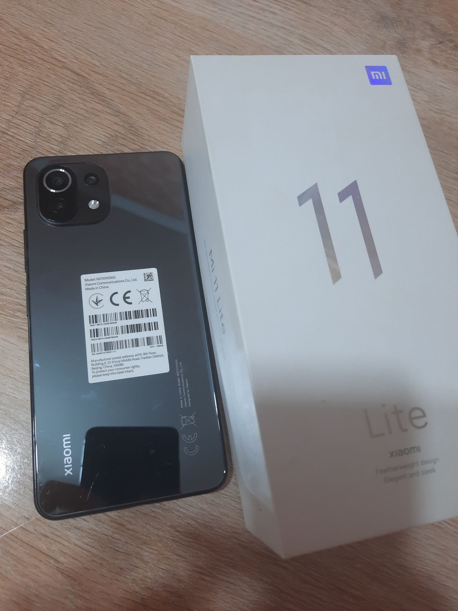 Mi 11 lite 128 gb с коробкой