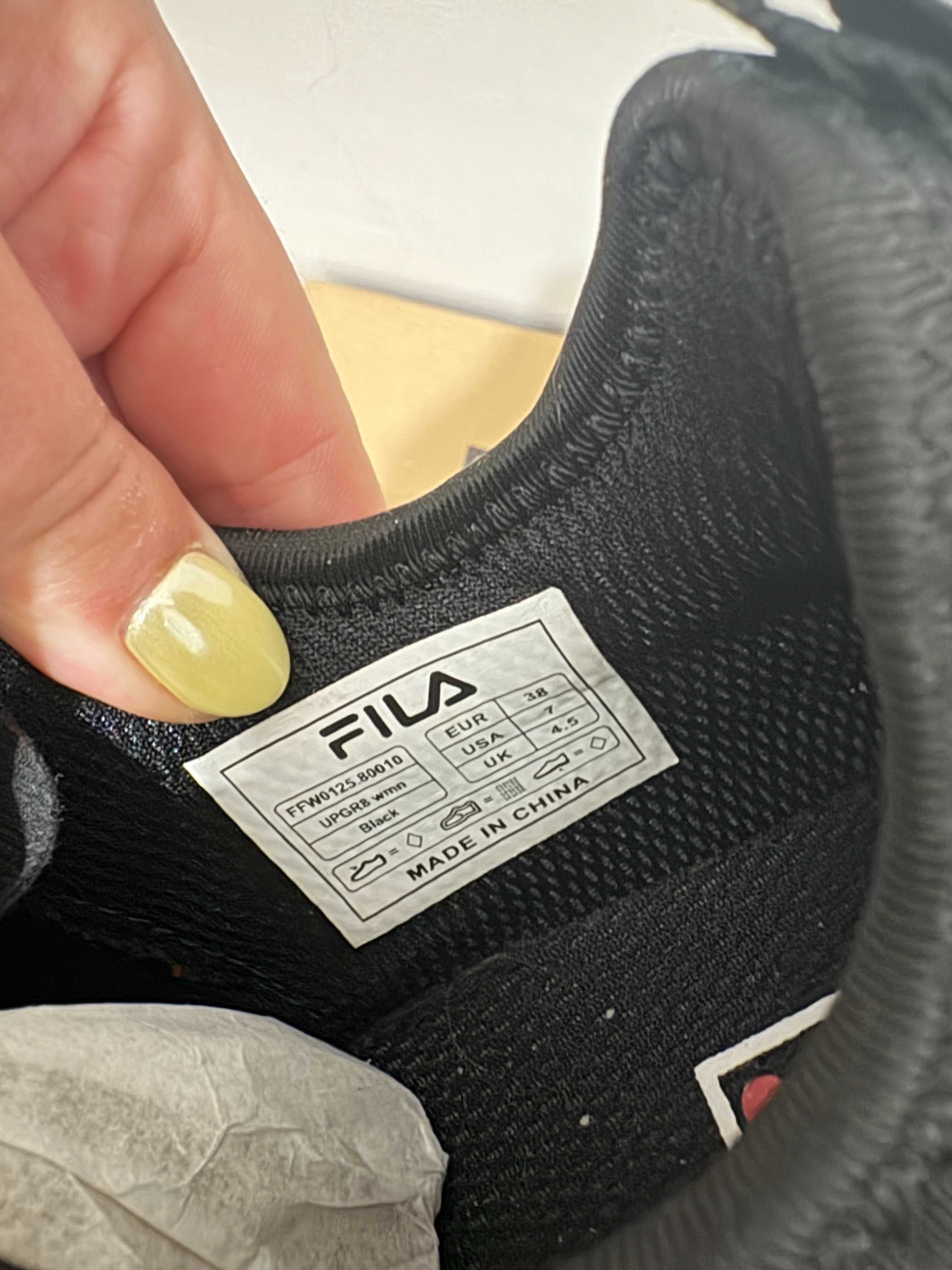 Sneakers Fila, черни