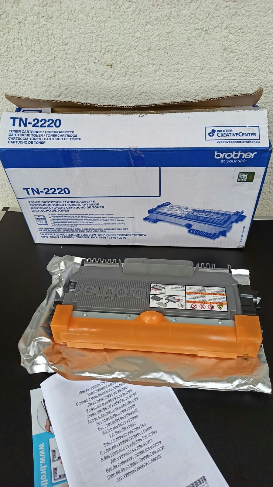 Brother - TN 2220- DR 1050 -cartus - tambur-toner-cartridge- drum unit