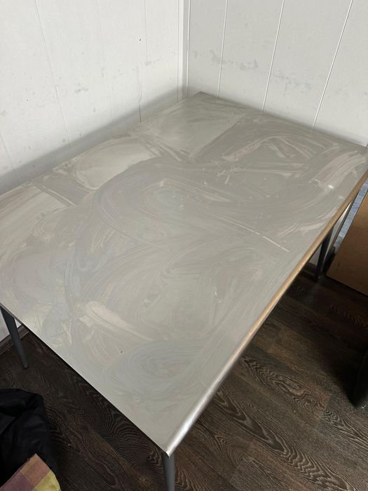 Стол производственный для кухни из нержавеющей стали