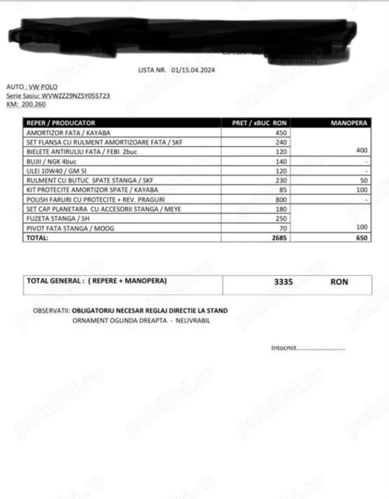 Polo 1.4 benzina 2004