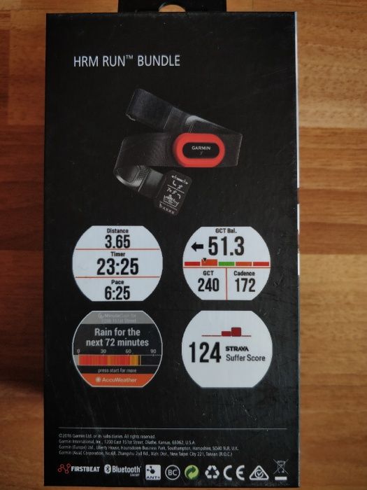 SIGILAT Ceas GPS Sport Garmin Forerunner 735XT+Centura Bluetooth HRM-R