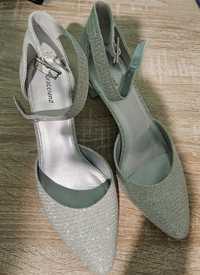 Pantofi argintii Deichmann, mărimea 39