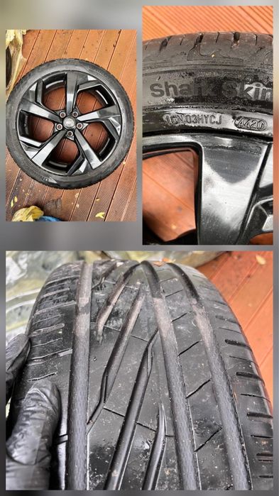 Vând set Jante Originale Nissan R19 cu cauciucuri de vară