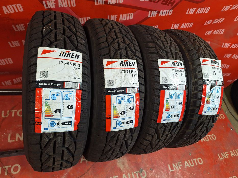 Anvelope de IARNA - 175/65/15 - RIKEN - NOI - DOT 2019 !