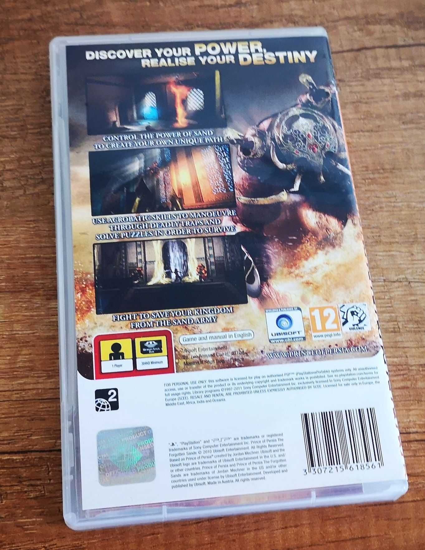 Prince Of Persia: Forgotten Sands Sony PSP