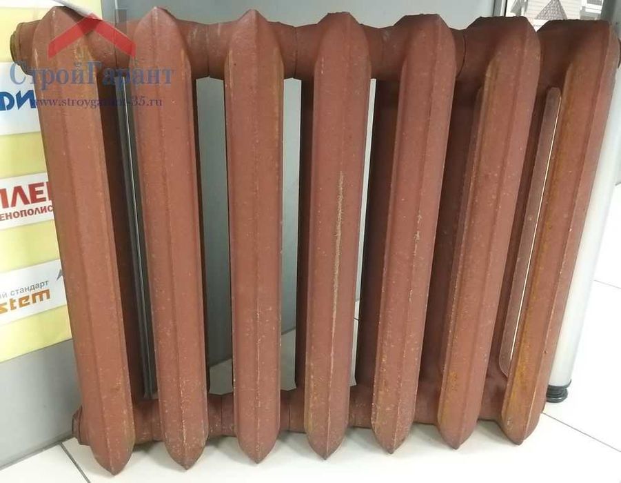 Продам рабочая  чугунная батарея ховли учаска