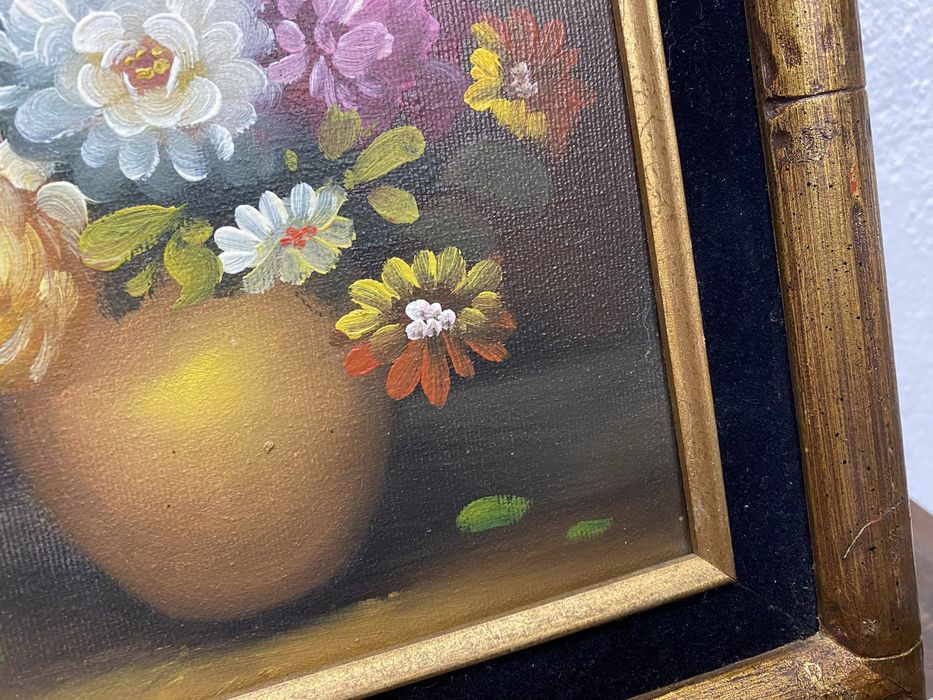 Оригинална маслена картина P Attali Франция 1960 1970