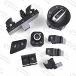 Butoane interior ornament crom mat set 8 bucati pt gama Volkswagen