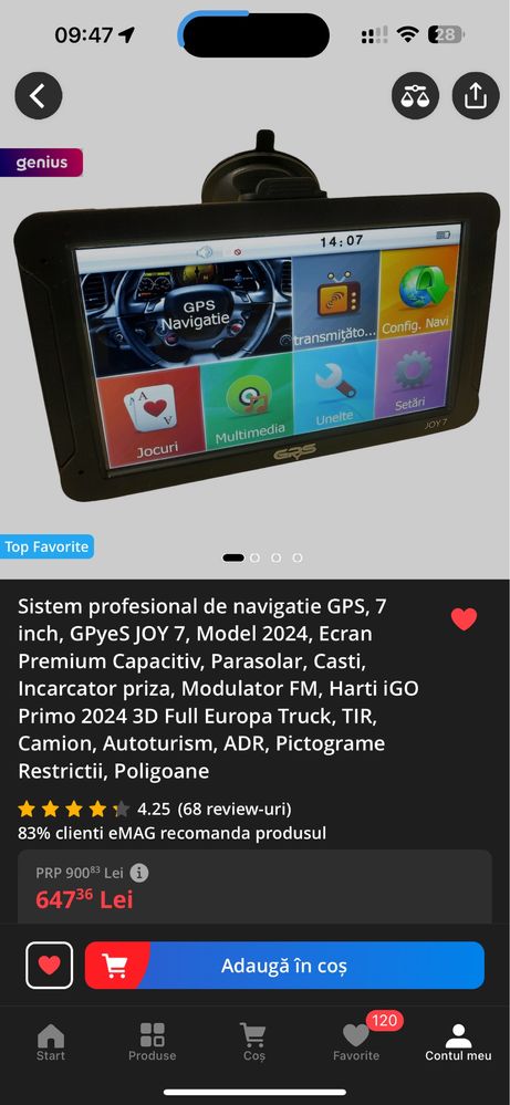 Gps navigation nou