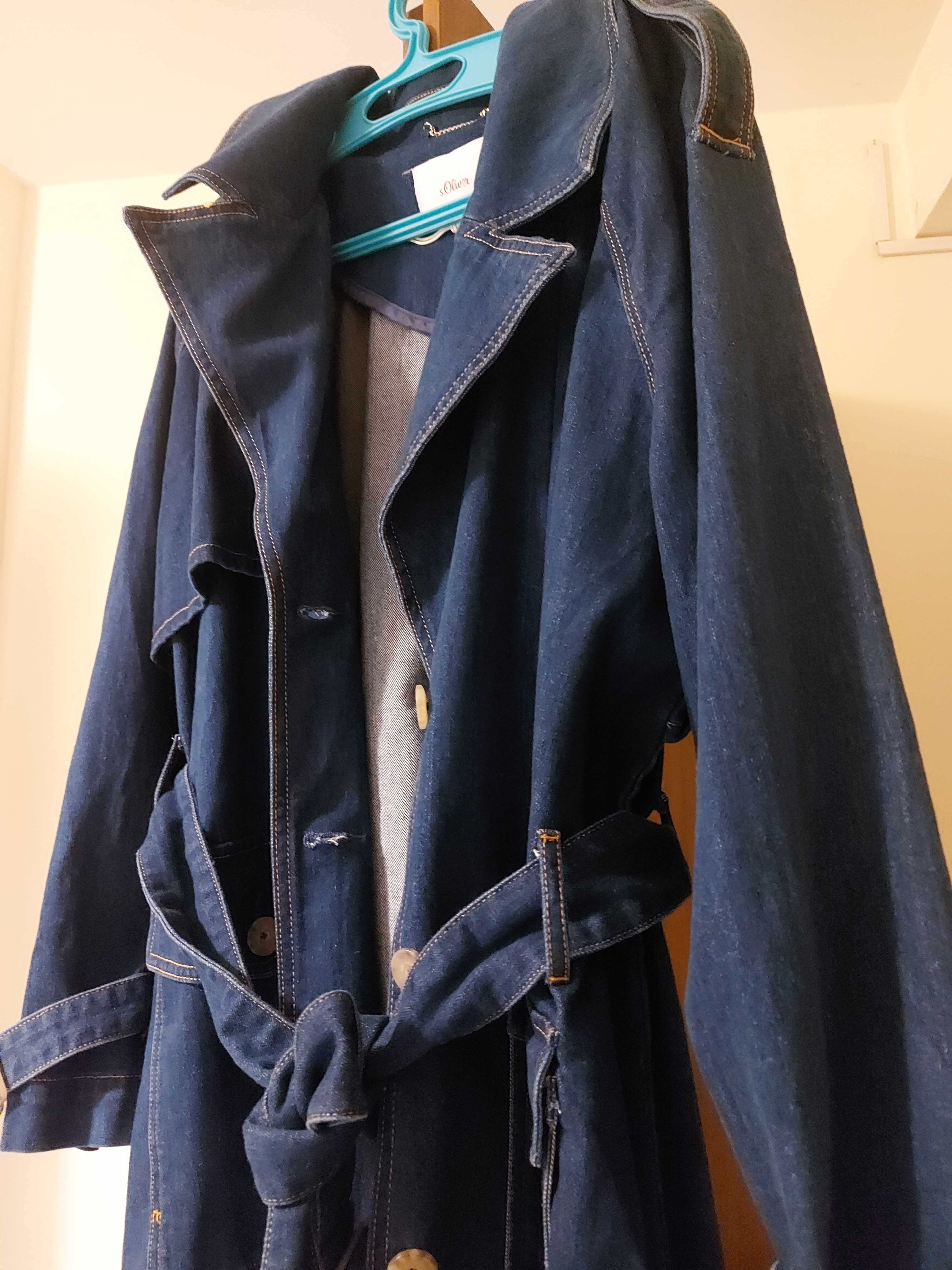 Trench S. Oliver/ palton denim dama, XXL, cu eticheta