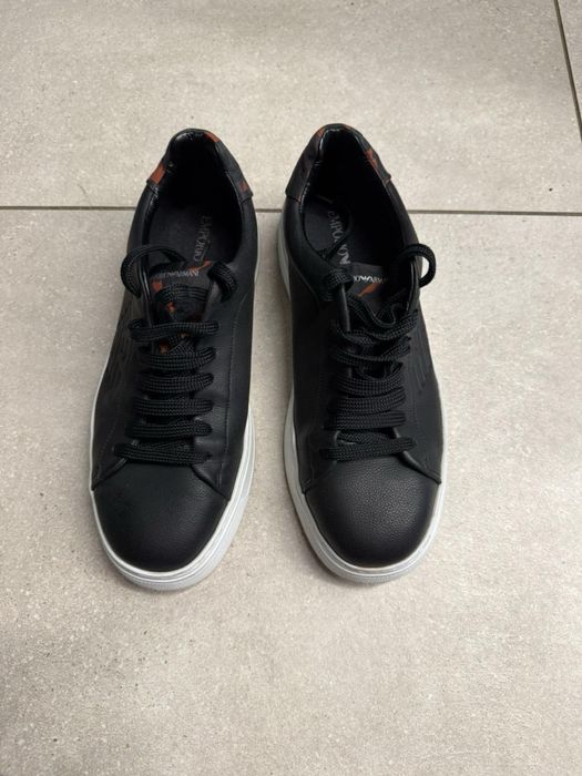 Оригинални кожени маратонки Armani