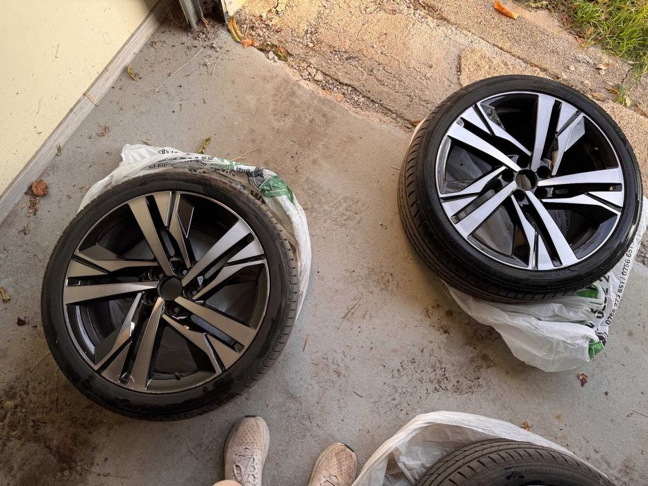 Jante originale Peugeot 508 - Augusta 19 inch cu Anvelope 2025