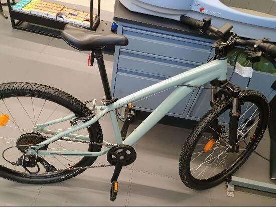 Mtb 26" 9-12 ani Expl 500 kaki Copii - produs resigilat Decathlon