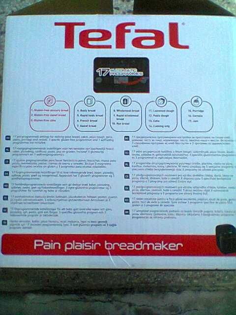 Продавам хлебопекарна Tefal