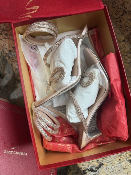 Сандалети на висок ток Rene Caovilia