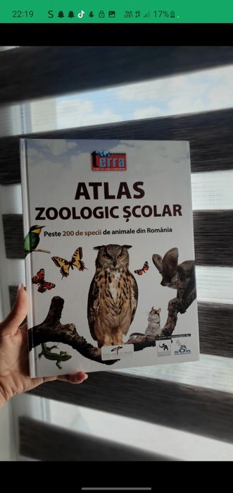 Vând Atlas Zoologic Școlar