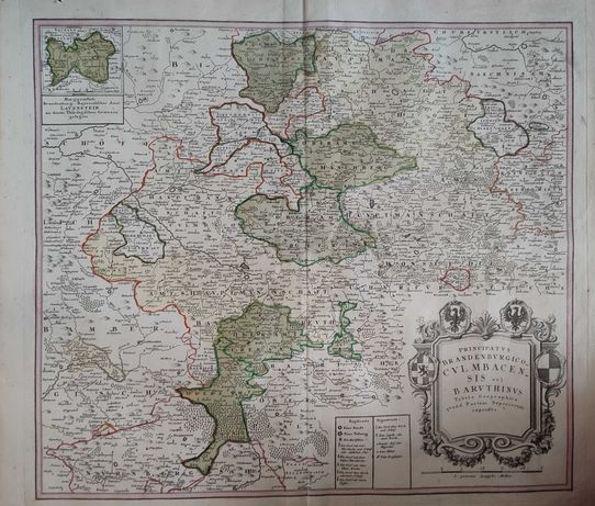 Harta veche germană