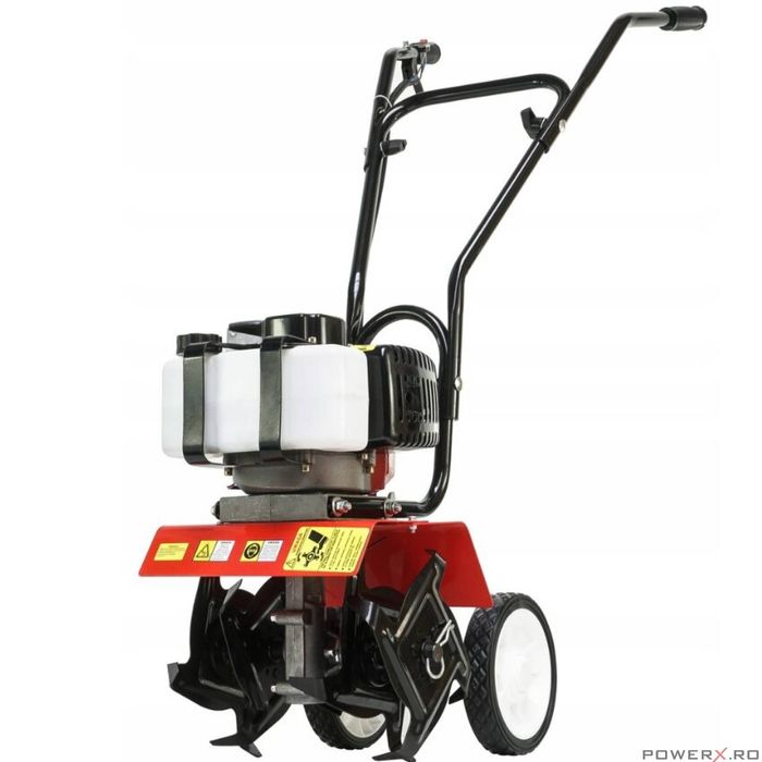 Motocultor pe benzina cu motor in 2 timpi, capacitate 5.2 cp 30 cm