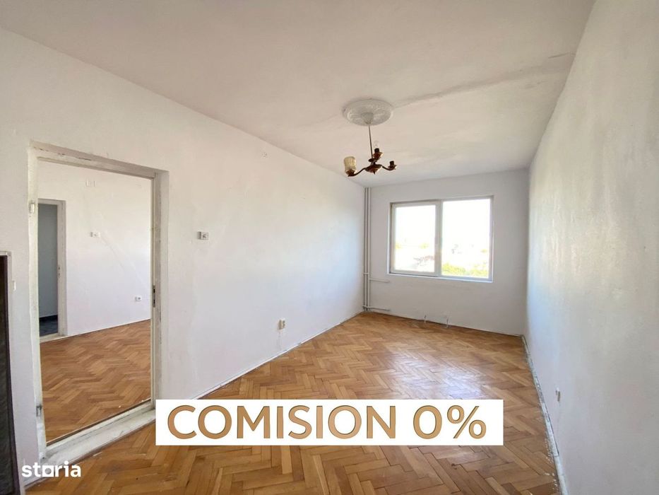 Apartament 2 Camere, 50mp, Etaj 3, GAZ, Olimpia Stadion, Comision 0%