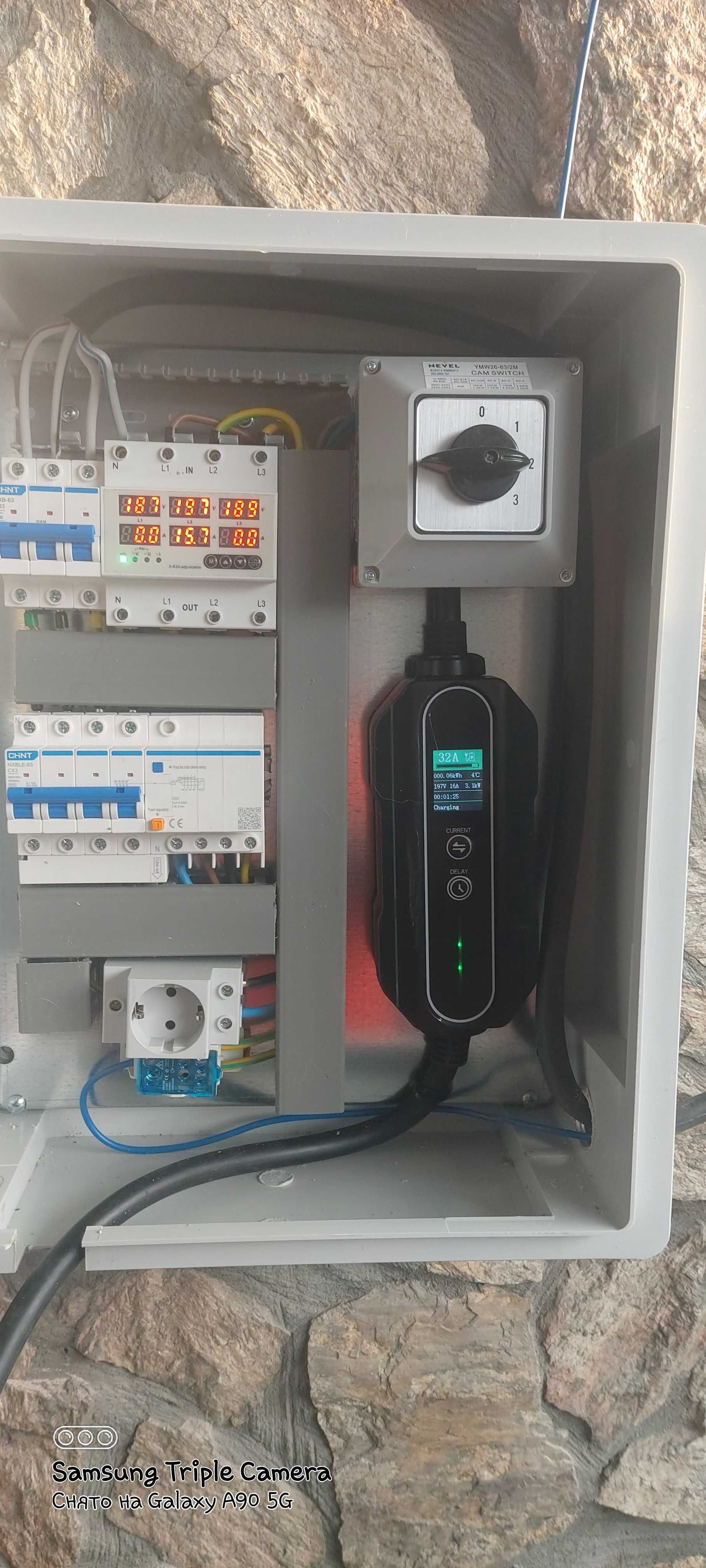 Установка Зарядок Любых типов Сборка щита защиты  По Ташкену