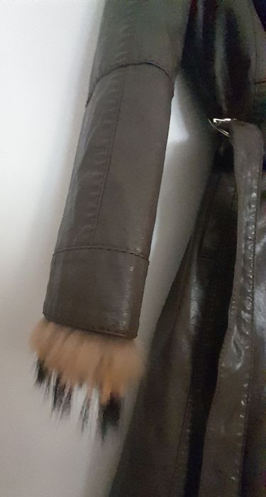 Палто Kensol еко кожа