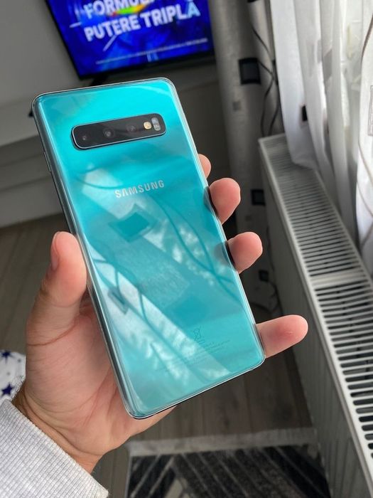Telefon Samsung Galaxy S10 Impecabil Green 4G 128GB 8GB Ram Trimit