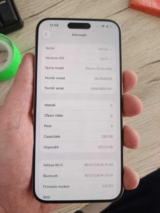 iPhone 15 Pro Max Placa de baza