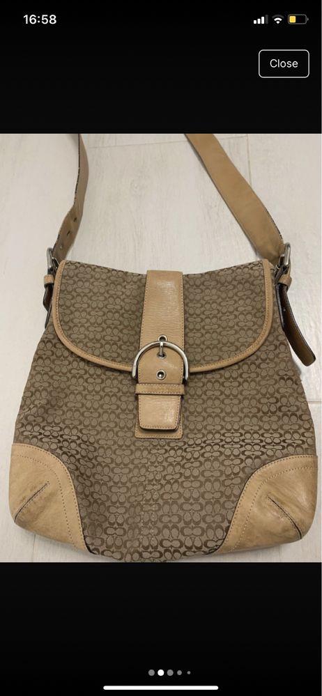 Geanta Coach originala genuine leather