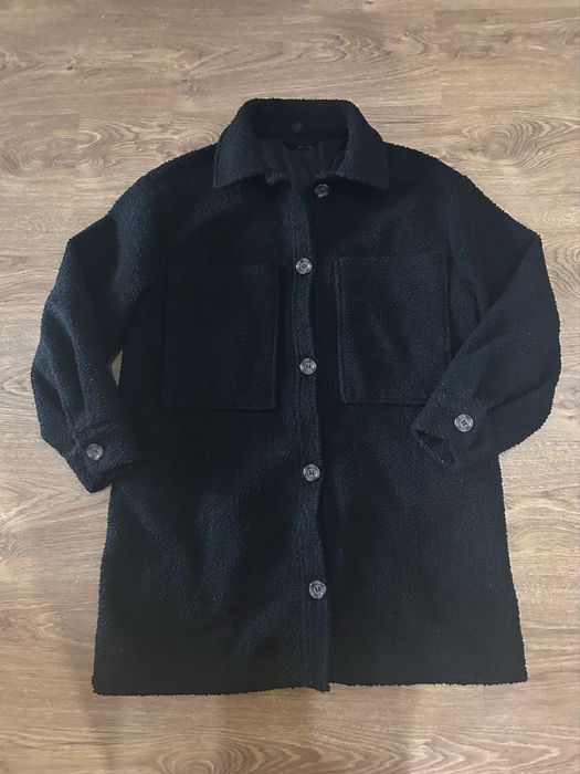 Оранжево палто pull&bear zara hm