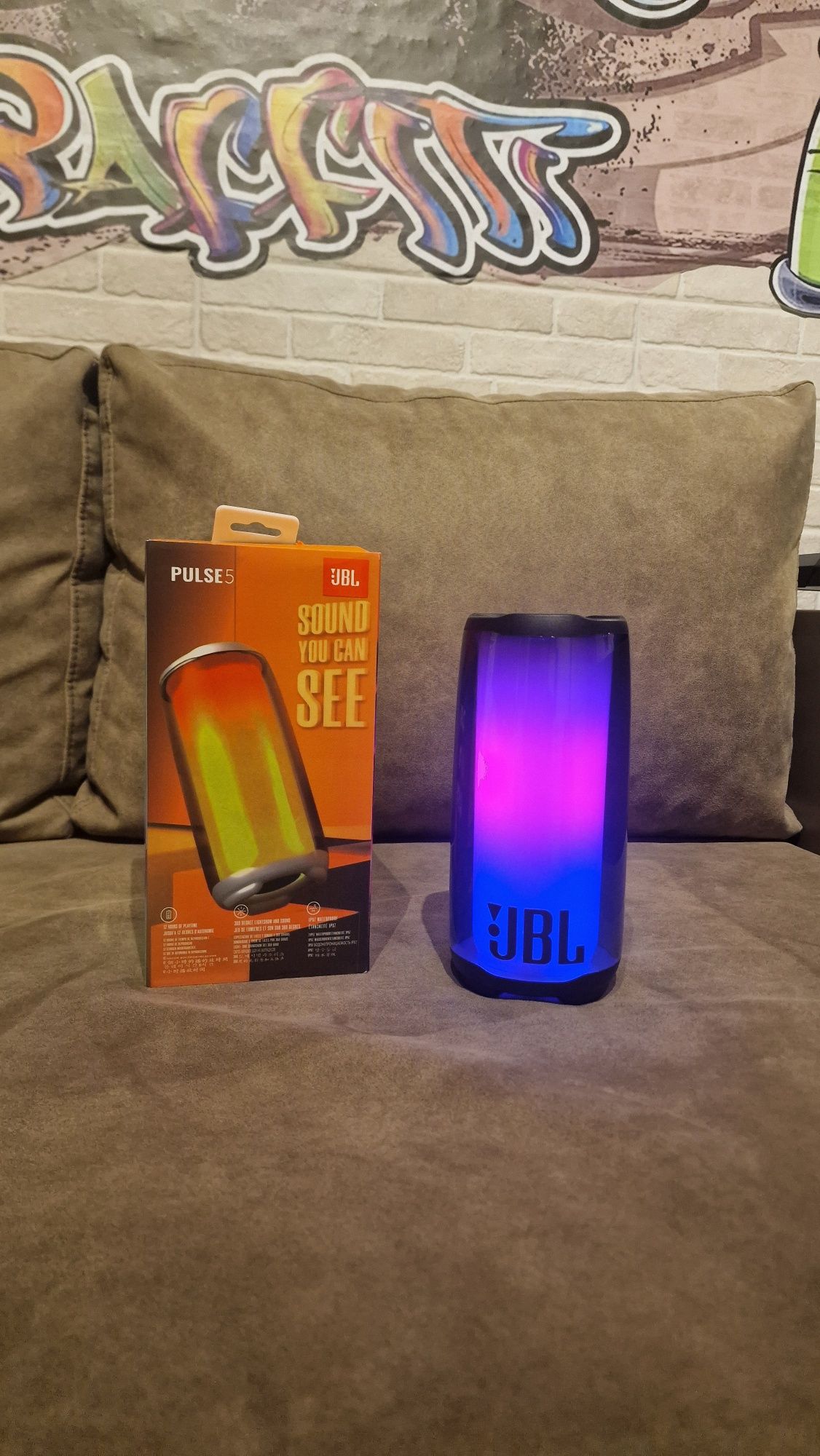 JBL Pulse 5, светеща - Оригинална