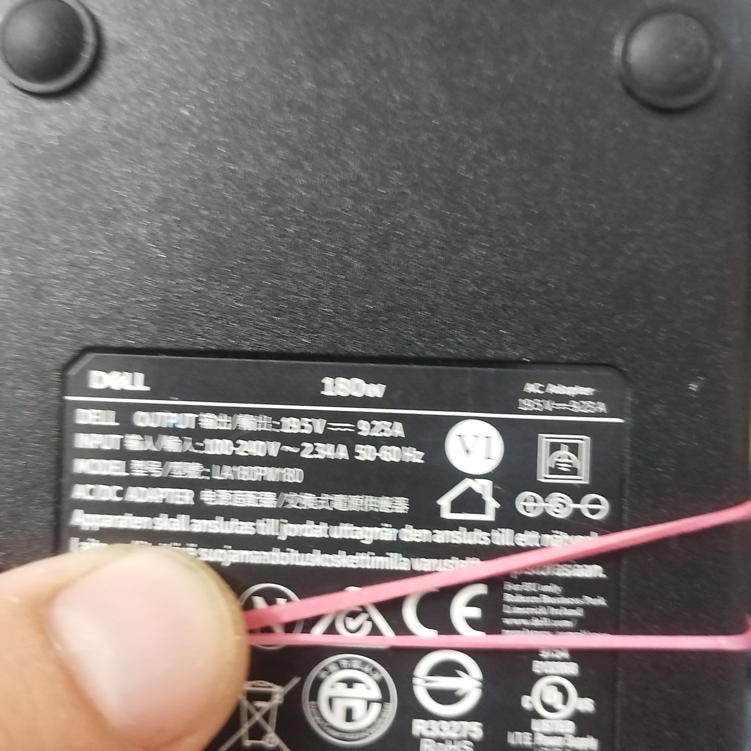 Incarcator Laptop Dell 180W cu 19.5V 9.23A 7.4*5.0MM