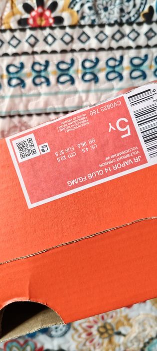 Adidași tenesi ghete papuci crampoane fotbal Nike Mercurial JRVapor 37