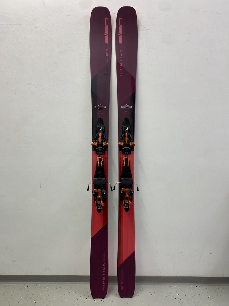 ski/schi de tură Elan Ripstick 94,170 cm,legături Kingpin 13,ca nou