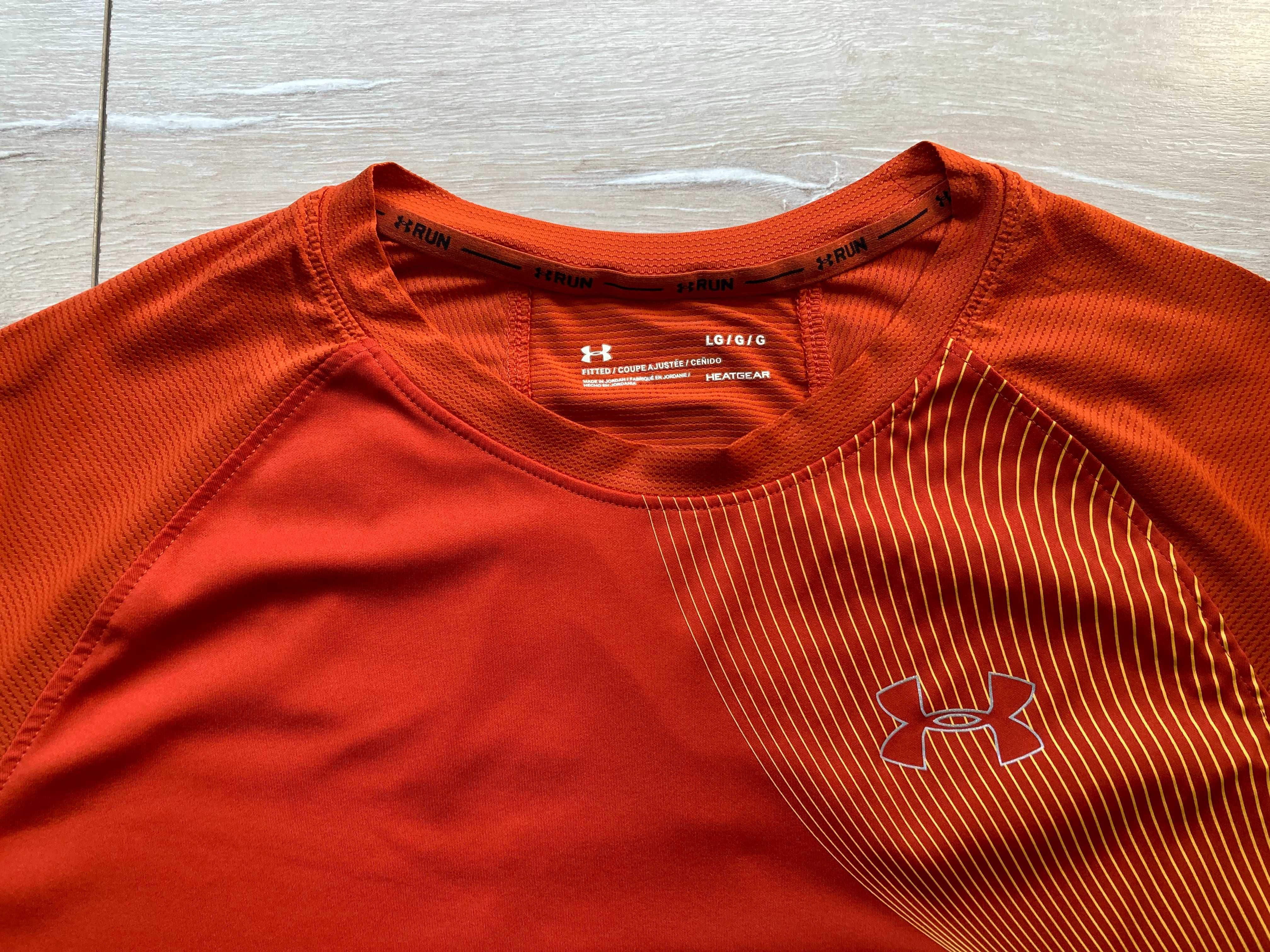 Under Armour RUN Iso Chill Heatgear Fitted мъжка тениска размер L