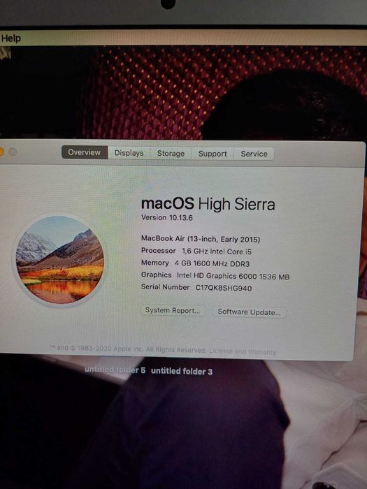 MacBook Air 13-inch, 2015