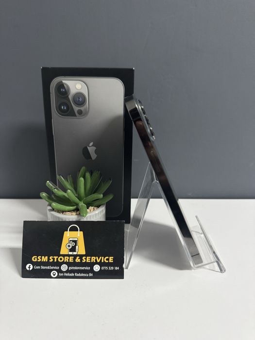 Iphone 13 Pro Max 128Gb Space Gray Bat100% Garantie Gsm Store&Service
