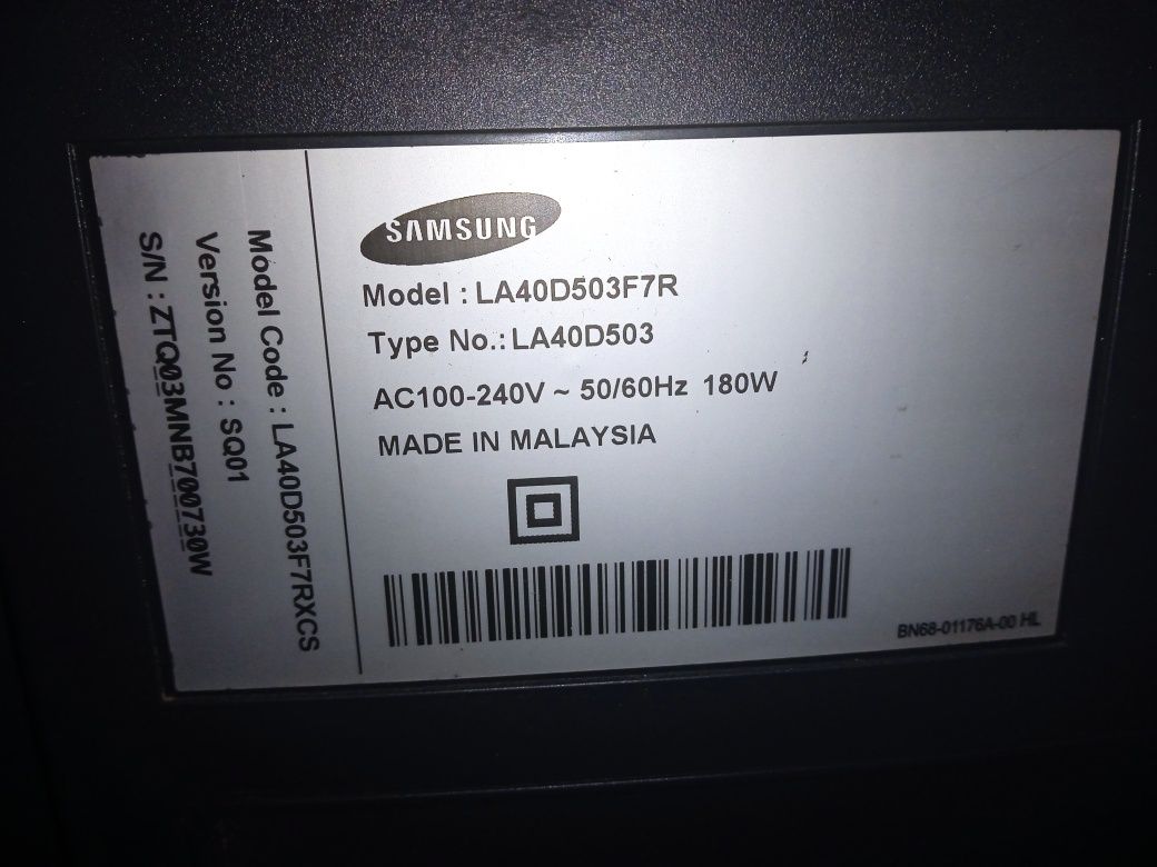 Samsung 40 оригинал на запчасти