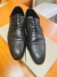 Мъжки официални кожени обувки Tendenz