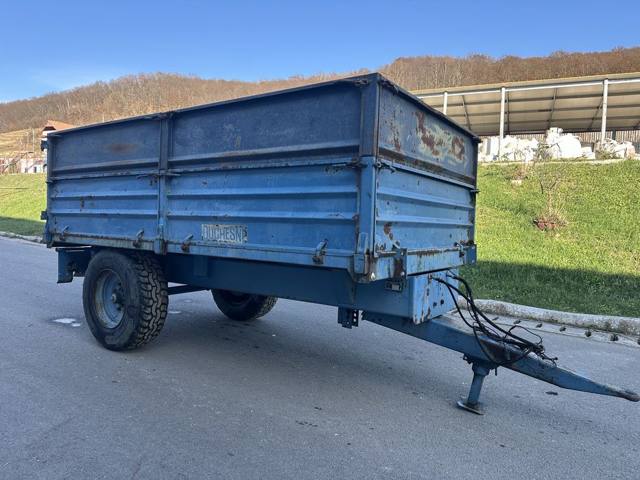 Remorca tandem, bena cereale basculabila 8T Duchesne