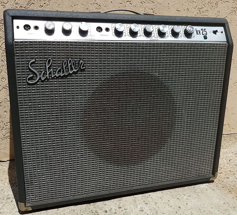 Schaller KV25 reverb combo 12'' Audax P30PA Johnson Marshall Vox