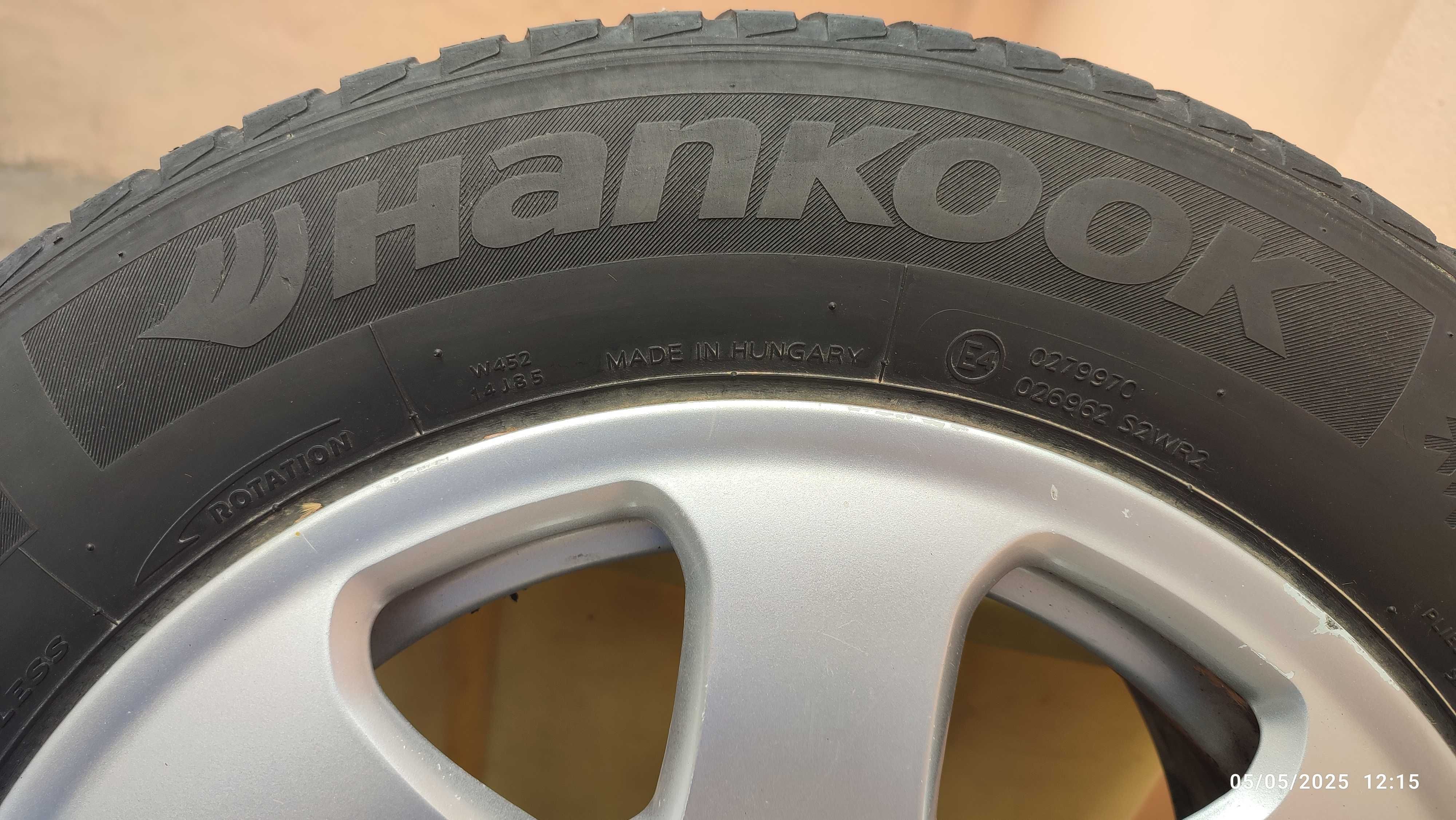 Джанти Audi 15" 5x112 с Зимни Гуми Hankook Winter i*cept RS2