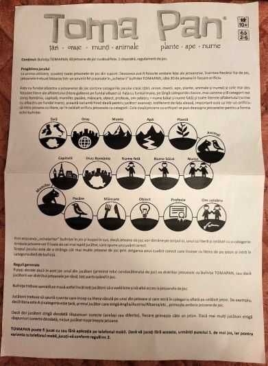 Joc Toma Pan varsta 10+