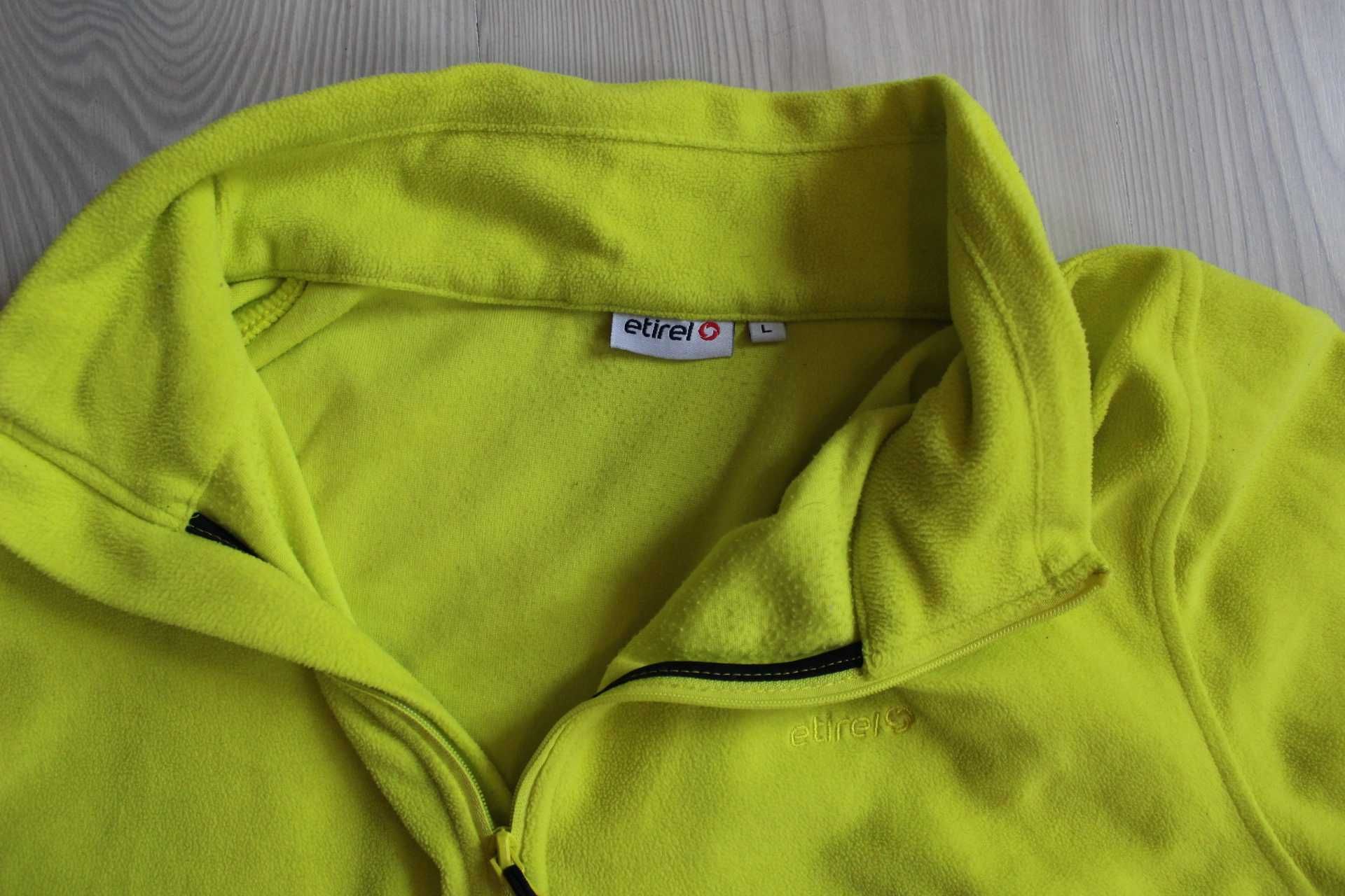 Bluza munte/trekking/ski ETIREL, Neon Green, Germania, marime L