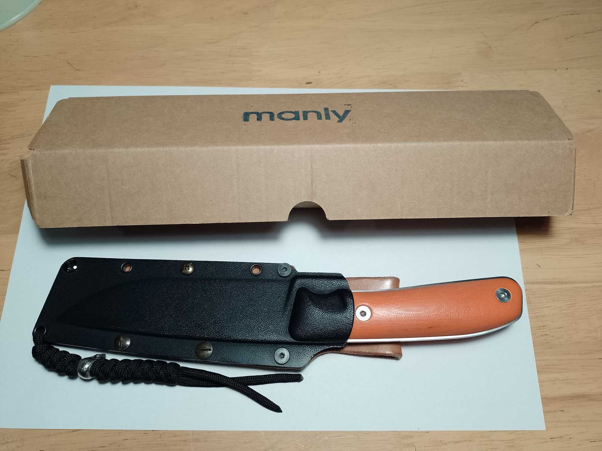 Нож с фиксирано острие Manly Blaze D2