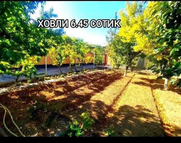 Ховли Сотилади 4 хона 6.45 сотик Тайер уй  Ботаника Ешлик м. Кибрай рн