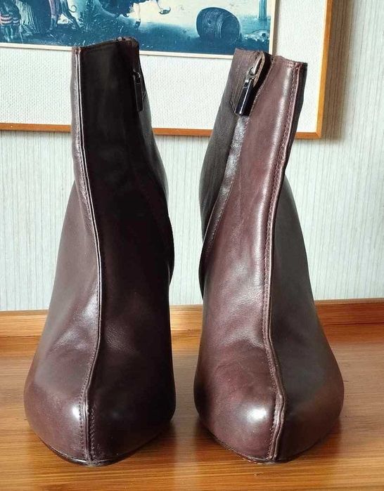 Дамски боти от естествена кожа, размер 39