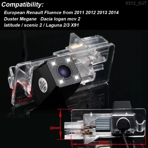 Cameră marșarier HD CCD Night Vision Renault/Dacia