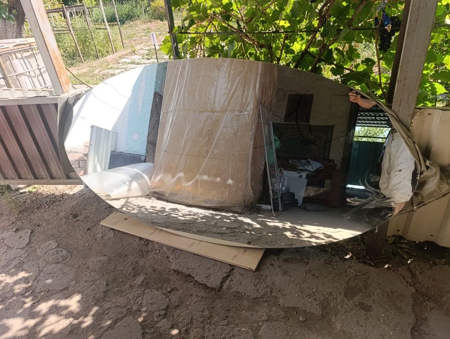 Зеркало большое овальное на стену