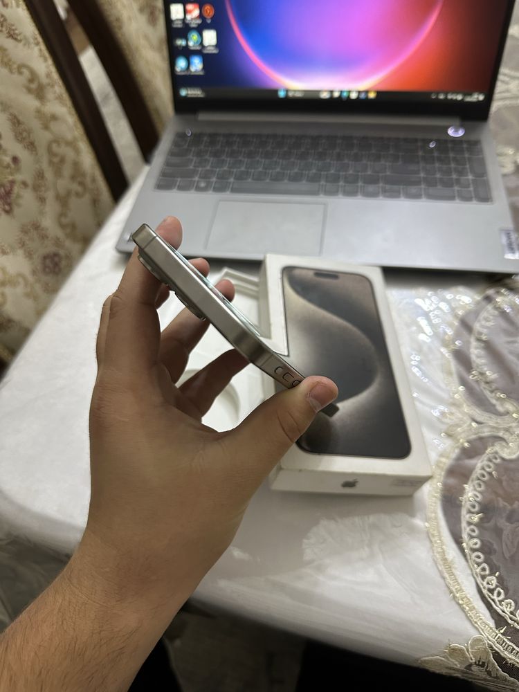 iPhone 15 Pro Max 100% 256gb